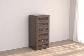 Комод Кэт-4 6 ящиков Венге Диал в Увате - uvat.mebel-tymen.ru | фото