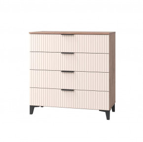 Комод Тоскана с 4 ящиками, дуб табачный/бисквит в Увате - uvat.mebel-tymen.ru | фото