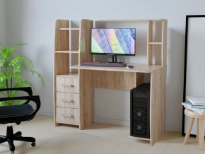 Компьютерный стол КЛ №6.3 Дуб баррик в Увате - uvat.mebel-tymen.ru | фото