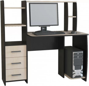 Компьютерный стол КЛ №6.3 Венге/Дуб молочный в Увате - uvat.mebel-tymen.ru | фото