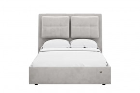 Кровать 1400 Эстер 311 Велюр Ультра Смог в Увате - uvat.mebel-tymen.ru | фото