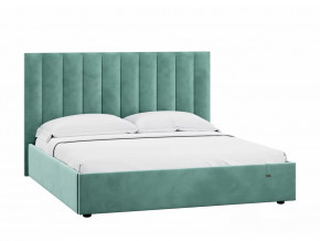 Кровать 1400 Ингрид 312 Велюр Ультра Минт в Увате - uvat.mebel-tymen.ru | фото