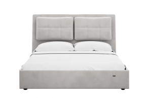 Кровать 1600 Эстер 311 Велюр Ультра Смог в Увате - uvat.mebel-tymen.ru | фото