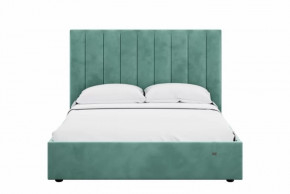 Кровать 1600 Ингрид 312 Велюр Ультра Минт в Увате - uvat.mebel-tymen.ru | фото