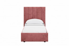 Кровать 900 Ингрид 312 Велюр Ультра коралл в Увате - uvat.mebel-tymen.ru | фото