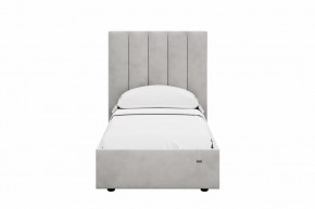 Кровать 900 Ингрид 312 Велюр Ультра Смог в Увате - uvat.mebel-tymen.ru | фото