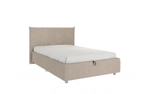 Кровать с основанием Бест 120х200 см капучино (велюр) в Увате - uvat.mebel-tymen.ru | фото