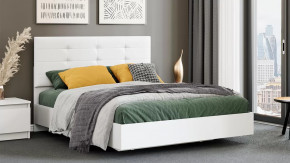 Кровать «Бетта» Тип 3 Белый снег, Белый в Увате - uvat.mebel-tymen.ru | фото
