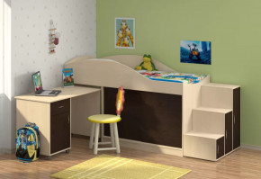 Кровать-чердак Дюймовочка-3 в Увате - uvat.mebel-tymen.ru | фото