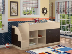 Кровать-чердак Дюймовочка-4.1 в Увате - uvat.mebel-tymen.ru | фото