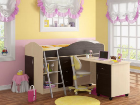 Кровать-чердак Дюймовочка-5.2 в Увате - uvat.mebel-tymen.ru | фото