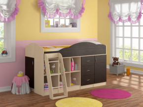 Кровать-чердак Дюймовочка-5.4 в Увате - uvat.mebel-tymen.ru | фото