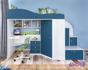 Кровать-чердак Кадет-1 Ярофф в Увате - uvat.mebel-tymen.ru | фото