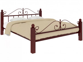 Кровать Диана Lux plus коричневая в Увате - uvat.mebel-tymen.ru | фото