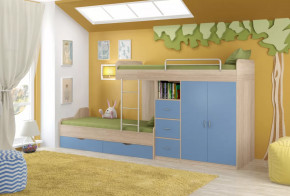 Кровать двухъярусная Дельта-18.04.02 в Увате - uvat.mebel-tymen.ru | фото
