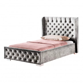 Кровать Франческа 1,2м под подъемный механизм Графит в Увате - uvat.mebel-tymen.ru | фото