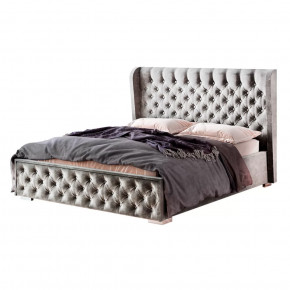 Кровать Франческа 1,6м под подъемный механизм Графит в Увате - uvat.mebel-tymen.ru | фото