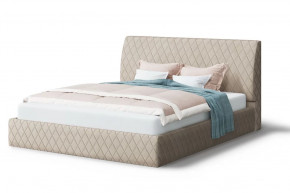 Кровать Хилтон, 2000*1200 мм, бежевый в Увате - uvat.mebel-tymen.ru | фото