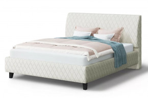 Кровать Хилтон, 2000*1200 мм, серо-белый в Увате - uvat.mebel-tymen.ru | фото