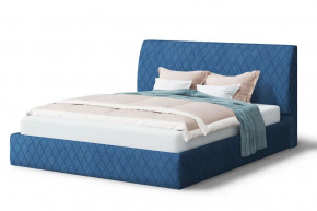 Кровать Хилтон, 2000*1400 мм, синий в Увате - uvat.mebel-tymen.ru | фото