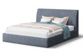 Кровать Хилтон, 2000*1600 мм, серый в Увате - uvat.mebel-tymen.ru | фото