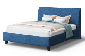 Кровать Хилтон, 2000*1600 мм, синий в Увате - uvat.mebel-tymen.ru | фото