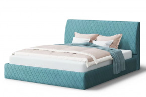 Кровать Хилтон, 2000*1800 мм, бирюзовый в Увате - uvat.mebel-tymen.ru | фото