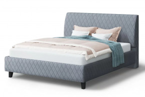 Кровать Хилтон, 2000*1800 мм, серый в Увате - uvat.mebel-tymen.ru | фото