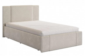Кровать (каркас) Хлоя 120х200 см крем (велюр) в Увате - uvat.mebel-tymen.ru | фото
