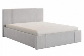 Кровать (каркас) Хлоя 160х200 см галька (велюр) в Увате - uvat.mebel-tymen.ru | фото
