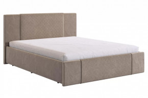 Кровать (каркас) Хлоя 160х200 см латте (велюр) в Увате - uvat.mebel-tymen.ru | фото