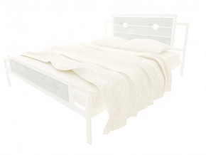 Кровать Инесса Plus белая в Увате - uvat.mebel-tymen.ru | фото
