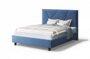 Кровать Ингрид, 1200*2000 мм, на опорах, синий в Увате - uvat.mebel-tymen.ru | фото