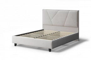 Кровать Ингрид, 1400*2000 мм, на опорах, бежевый в Увате - uvat.mebel-tymen.ru | фото