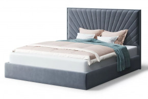 Кровать Леона, 2000*1200 мм, серый в Увате - uvat.mebel-tymen.ru | фото