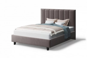 Кровать Лина, 1200*2000 мм, на опорах, кофе в Увате - uvat.mebel-tymen.ru | фото