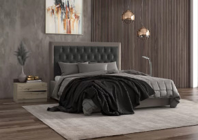 Кровать Мартина с пуговицами 1600 в Увате - uvat.mebel-tymen.ru | фото