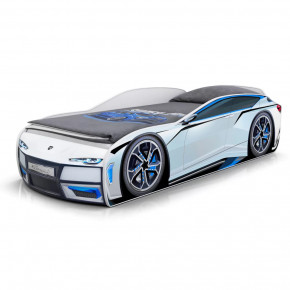 Кровать-машина Little Kiddy с объемным бампером в Увате - uvat.mebel-tymen.ru | фото