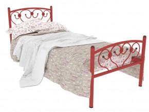 Кровать металлическая Ева Plus красная в Увате - uvat.mebel-tymen.ru | фото