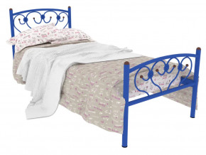 Кровать металлическая Ева Plus синяя в Увате - uvat.mebel-tymen.ru | фото