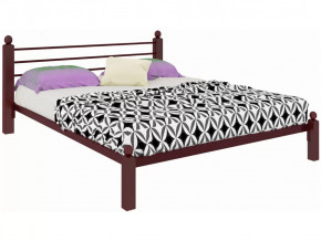 Кровать Милана Lux коричневая в Увате - uvat.mebel-tymen.ru | фото