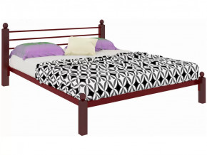 Кровать Милана Lux красная в Увате - uvat.mebel-tymen.ru | фото