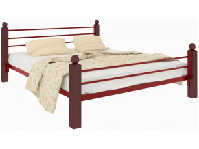 Кровать Милана Lux Plus красная в Увате - uvat.mebel-tymen.ru | фото