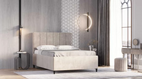 Кровать Оливия 1400 Бежевый в Увате - uvat.mebel-tymen.ru | фото