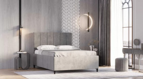 Кровать Оливия 1400 Серый в Увате - uvat.mebel-tymen.ru | фото
