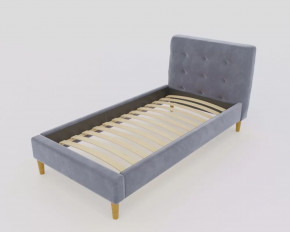 Кровать Пайли 900 Серый в Увате - uvat.mebel-tymen.ru | фото