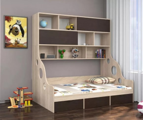 Кровать с антресолью Дельта-21.02 в Увате - uvat.mebel-tymen.ru | фото