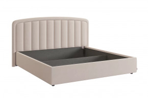 Кровать (каркас) Сиена 2 180х200 см крем (велюр) в Увате - uvat.mebel-tymen.ru | фото