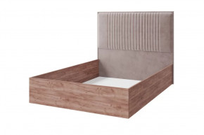 Кровать Тоскана, 1400*2000 мм, дуб табачный/бежевый в Увате - uvat.mebel-tymen.ru | фото