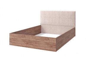 Кровать Тоскана, 1600*2000 мм, дуб табачный, ткань Модус 02 в Увате - uvat.mebel-tymen.ru | фото